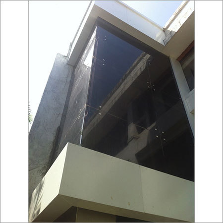 Structural sun glass Elevator Cabin