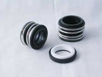 Water Pump Seals - Stainless Steel, 8-100 Mm | Black Color, Temperature Range 20-120â°c, High-speed Rotation, Compact Design