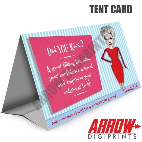 Tent Card Printing
