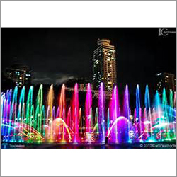 Musical Laser Water Fountain