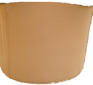 Abdominal Supports - Neoprene Adjustable Size Beige | Weight Loss Increased Sweat Comfortable Fit