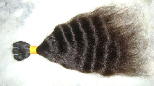 virgin indian curly human hair wefting