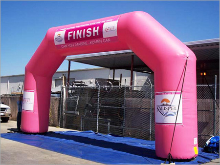 Custom Quad Inflatable Archway