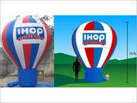 Cold Air Inflatable Advertising Balloon - Vinyl, 10-20 Ft Height, Blue | Lightweight, Durable, Eye-catching, Easy Setup, Large Format