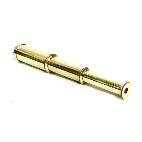 Handmade Functional Brass Nautical Telescope Brass Sh9iny Pocket Telescope