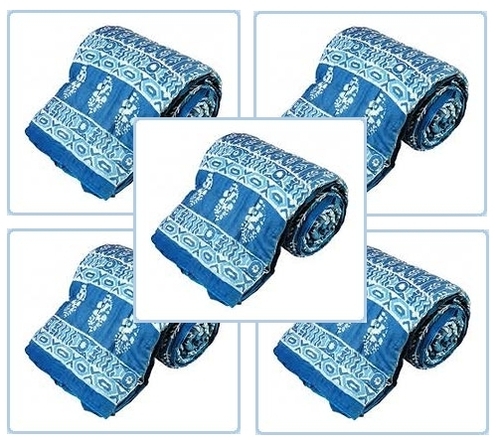 Bandhani Dress Material - 45x45 Inch, Blue Cotton | Handcrafted, Durable Material, Elegant Style, Unique Design, Vibrant Colors, Soft Fabric