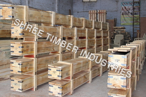 Bom Wood pallets By SHREE TIMBER INDUSTRIES