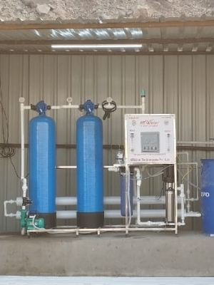 Industrial Reverse Osmosis Plant - FRP Material, 220 Voltage | Full Automatic Electric Drive, Ground Water Source