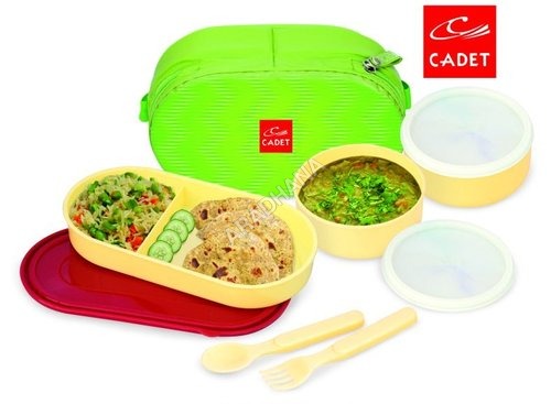 Melting Bite Plastic Lunch Box Set Carrier