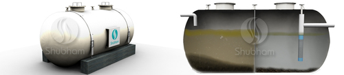 FRP Sewage Treatment Plant - Modular Compact Design, Biological Treatment, Low Maintenance