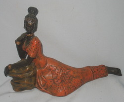 Resin African Lady