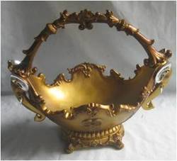 Resin Golden Color Tray
