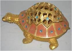 Resin Tortoise Jewellery Box