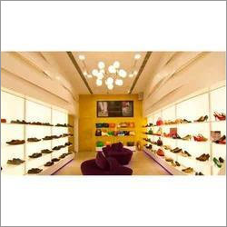 Shoe Showroom Backlit Wall