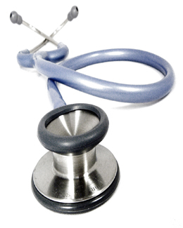 Stethoscope Pearl Max - Stainless Steel, 4 cm Chestpiece, 68 cm Tube Length | Dual-Sided Diaphragm, Soft Silicone Eartips, Acoustic Clarity, Lightweight, Durable Design