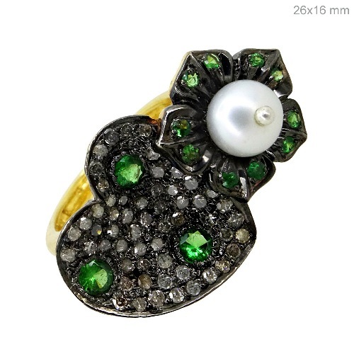 Diamond Gemstone Ring