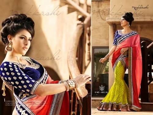 Nakkashi Designer Bollywood Sarees