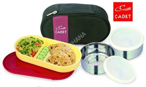 Milano Executive Steel Lunch Box