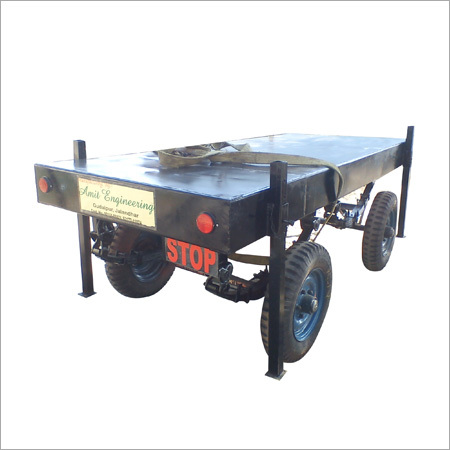 Diesel Generator Trolley - Steel, Variable Dimensions | Manual Braking, Rust Resistant, Weatherproof, Easy Transport, Durable Build