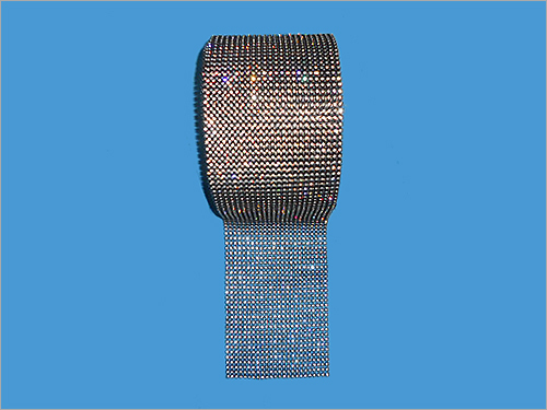 24 Line Rhinestone Mesh