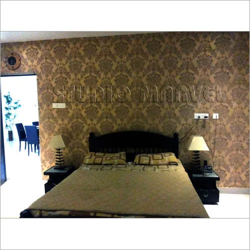 Pvc Traditional Damask Wallpapers