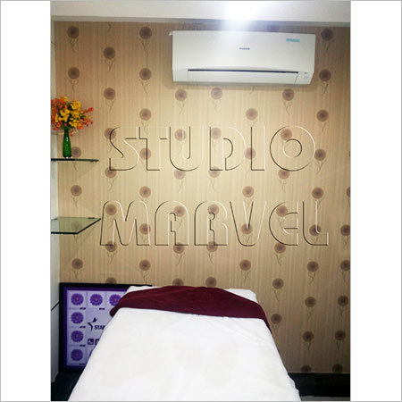 Pvc Designer Floral Wallpaper