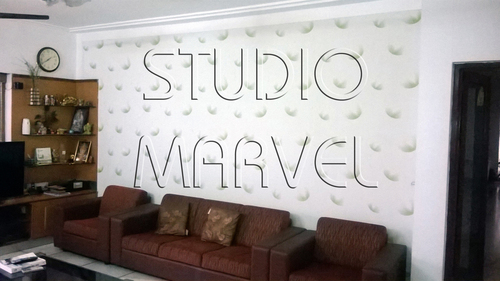 Pvc Fabulous Floral Pattern Wallpapers