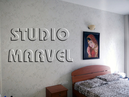 Pvc Decorative Flower Pattern Wallpaper