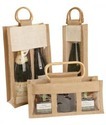 Jute Bags With PVC Windows