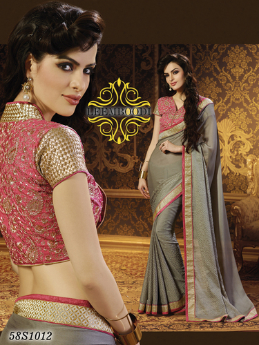 Party Wear Printed Saree