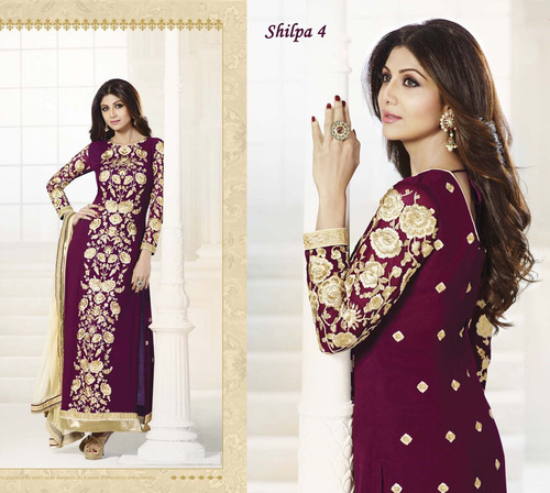 Designer Straight Suits 