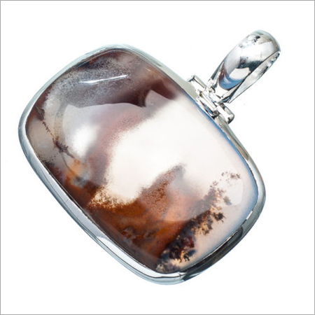 Scenic Dendric Agate Pendant