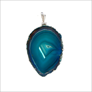 Agate Slice Pendants