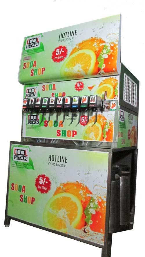10+2 Soda Shop Machine
