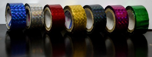 Colorful Adhesive Holographic Tape