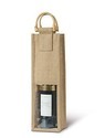 Single Bottle Wine Jute Bags