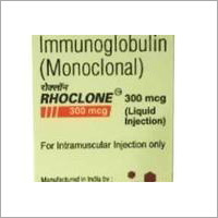 Rhoclone (Anti-D) 150 MCG & 300 MCG (Human Immumoglobulin) Injection