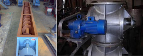 रोटरी एयर लॉक वाल्व