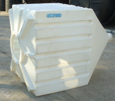 White Storage Silo