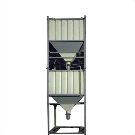 Black Storage Silo
