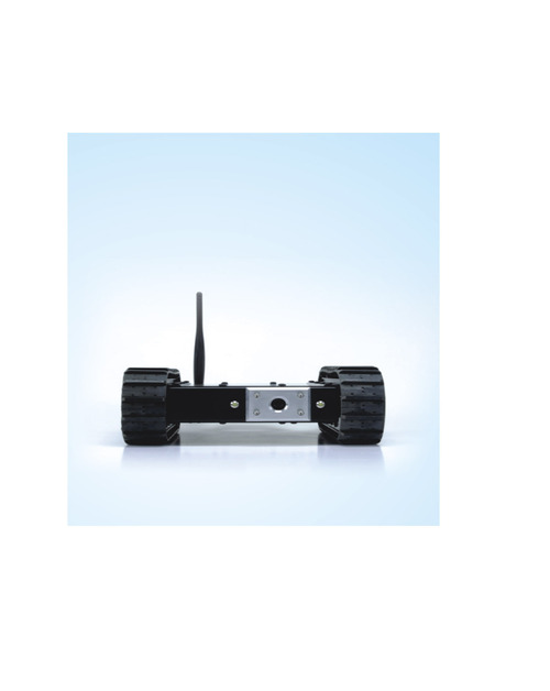 Surveillance Robots - ABS Plastic, 10x5x3 cm, 0.5 kg, Trackbot Platform | Rugged Design, Fixed Front Camera, Wireless Control, Real-Time Video, Remote Viewing