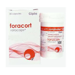 Foracort Rotacaps 100mcg Tablets