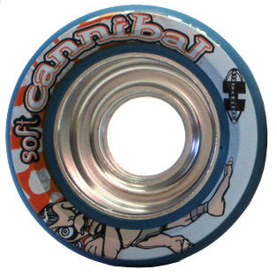 Blue Cannibal Skate Wheels