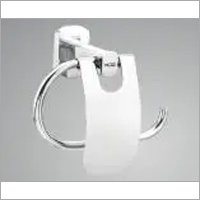 Ss Toilet Paper Holder - Stainless Steel, Standard Size, Silver Color | Wall-mounted, Durable Modern Design, Polished Chrome Finish