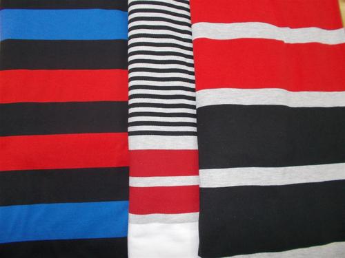 100% Cotton AutoStriper Yarn Dyed Jersey