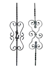Panels - Wrought Iron, 1/4 Inch Thickness, Customizable Height | Elegant Design, Durable Material, Weather Resistant, Security Enhancement, Easy Installation