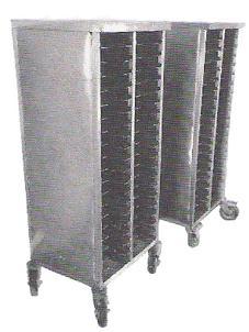 Tray Rack Trolley Size: 100-500 Inch