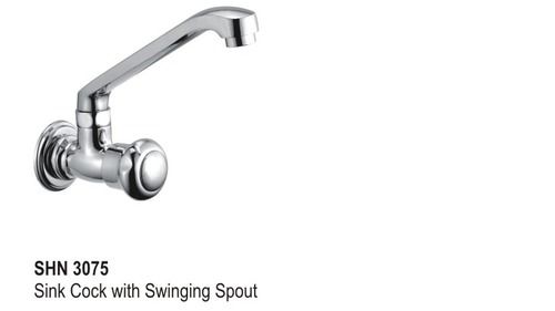 Sink Cock with Swinging Spout