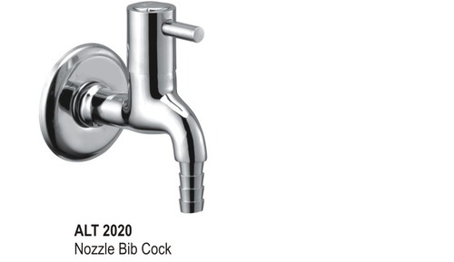 Nozzel Big Cock - Brass 150x80x50mm, Chrome Finish, 6L/min Flow Rate, Corrosion Resistant, Durable, Easy Install