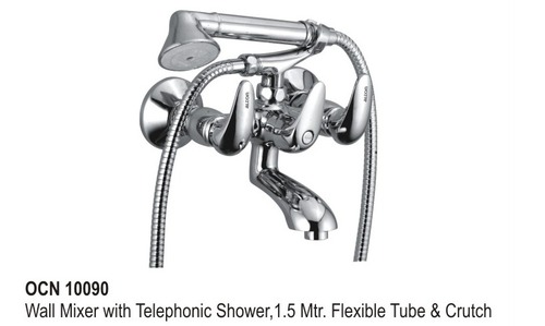 Wall mixer telephonic Shower,1.5 Mtr Wall mixer telephonic Shower,1.5 Mtr